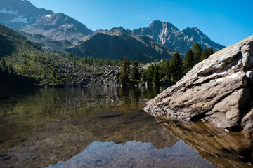 Swiss Mountain Lake