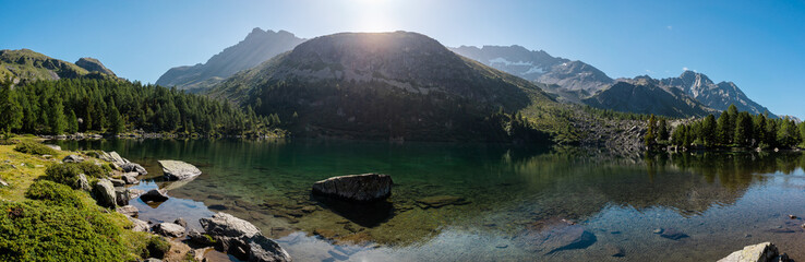 Swiss Mountain Lake