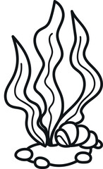 Seaweed clipart
