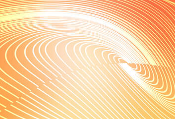Naklejka premium Light Orange vector template with repeated sticks.