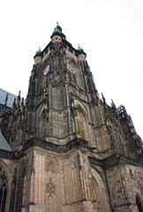 Fototapeta na wymiar St. Vitus Cathedral in Prague, Czech Respublic 