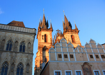 Tyn Church in Prague, Czech Respublic