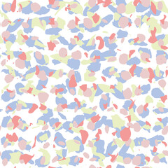 Terrazzo seamless pattern. Vector colorful pattern with pebbles and stone. Pattern ideal for wrapping paper, wallpaper, terrazzo flooring	