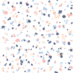 Terrazzo seamless pattern. Vector colorful pattern with pebbles and stone. Pattern ideal for wrapping paper, wallpaper, terrazzo flooring