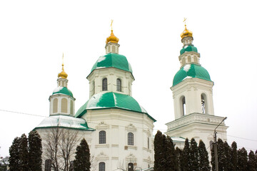 Fototapeta na wymiar Nicholas Church in in Glukhov, Ukraine 