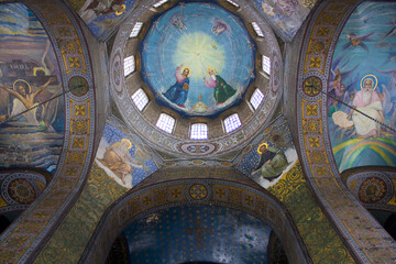 Interior of Three-Anastasievskij Cathedral in Glukhov, Ukraine	
