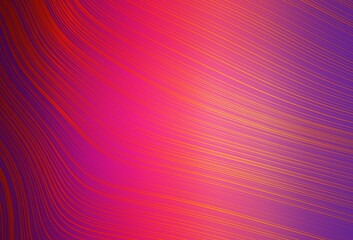 Light Purple, Pink vector glossy abstract layout.