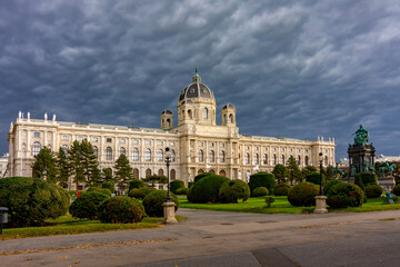 Museum of Art History (Kunsthistorisches museum) on Maria Theresa square (Maria-Theresien-Platz), Vienna, Austria