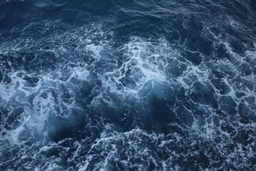 Fototapeta na wymiar Surface of beautiful sea water with foam as background