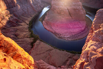 Glen Canyon. Arizona Horseshoe Bend in Grand Canyon.