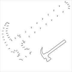 Hammer Icon Dot To Dot Y_2111001