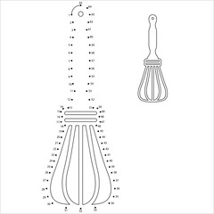 Beater Whisk Icon Dot To Dot Y_2111001