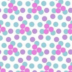 seamless polka dots pattern 