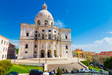 Church of Santa Engracia - National Pantheon in Lisbon city, Portugal