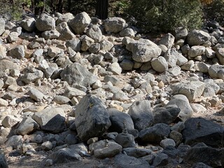 nature, view, mountain, lake, river, sky, rock, rocky, landscape, fall, spring, 