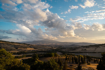 Fototapeta na wymiar Landschaft in Tuscany
