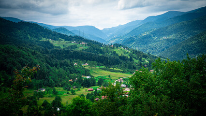 Fototapeta premium Trabzon landscape in the mountains
