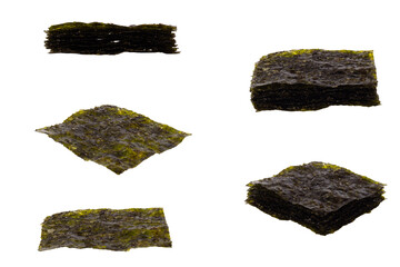 seaweed isolated on white background © chercvc999
