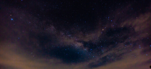 milky way , night stars for background, stars in the night sky.