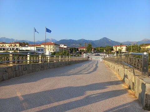 the Tonfano wharf