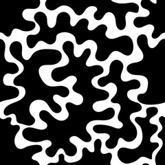 Seamless pattern, abstract shapes. Vector geometric background.	