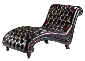 Chaise lounge sofa with clipping path