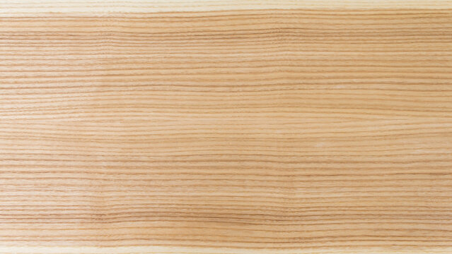 Wood texture. Light wooden board. A sample of a saw cut tree. Photo of live wood texture for furniture samples. Isolated on white background.