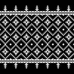 Geometric ethnic oriental ikat seamless pattern traditional design for background,wallpaper,clothing,wrapping,Batik,fabric