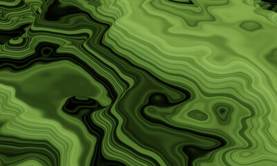Fototapeta premium 3D sedimentary mountain. bedded sandstone hill.