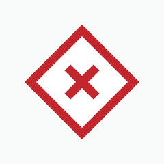 Obraz premium Stop Icon. Prohibition Vector Sign & Symbol. 