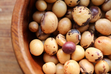 Jugo beans also known as Bambara groundnuts. African beans
