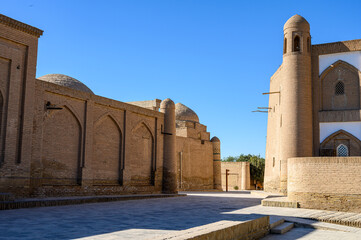 Ancient architecture of the Uzbek city of Khiva.