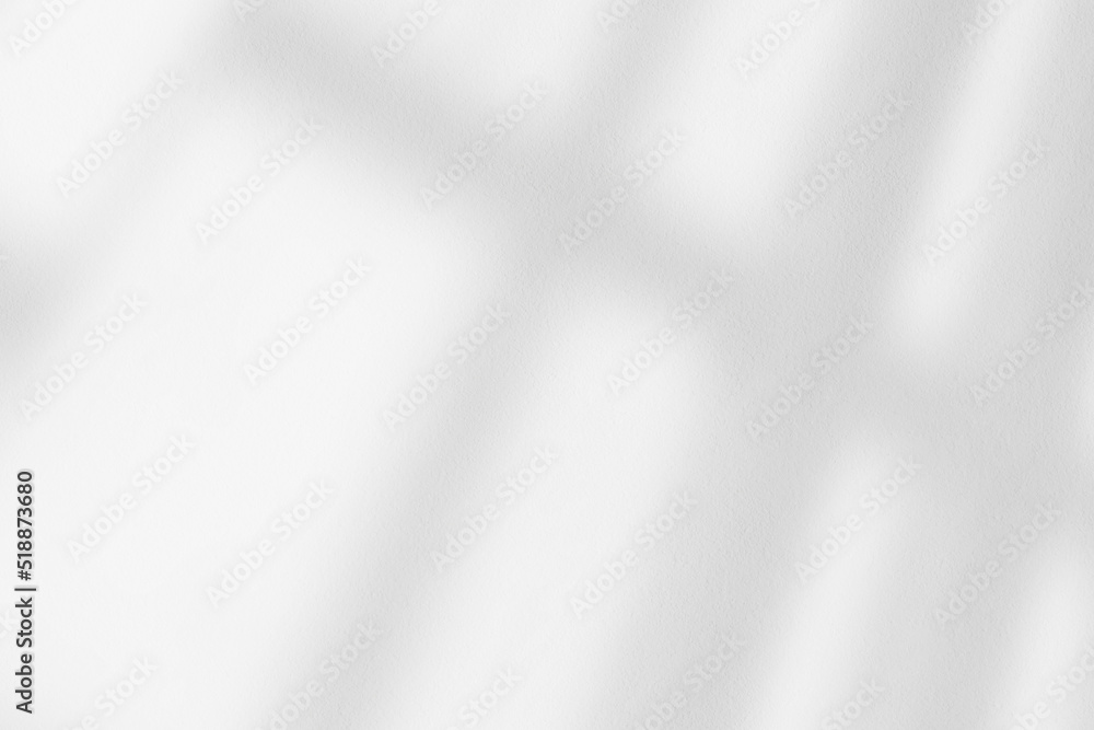 Poster abstract shadow and striped diagonal light background in office room on white wall from window, arch