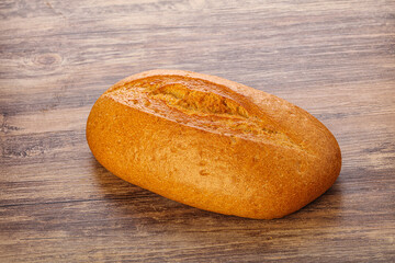 Homemade crust Bread loaf isolated