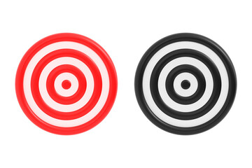 3d target. Concept of solving business problems, goal achievement, aim development, leadership and success. 3d high quality render