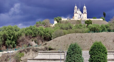 castle in the mountains