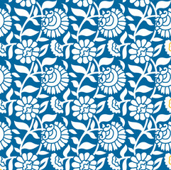 Abstract flower pattern.