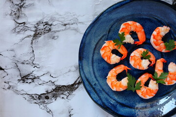 
shrimp plate
