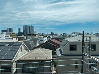 Fototapeta premium 青空の町