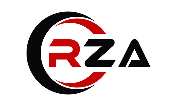 RZA three letter swoosh logo design vector template | monogram logo | abstract logo | wordmark logo | letter mark logo | business logo | brand logo | flat logo | minimalist logo | text | word | symbol