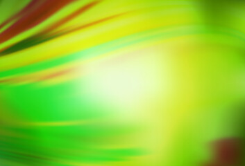 Obraz premium Light Green vector colorful blur background.