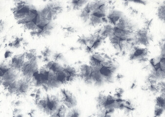 Tie dye pattern. Abstract modern background. Blue texture.