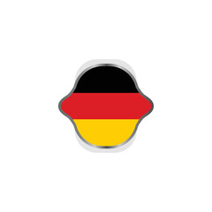 Germany flag symbol design vector isolated