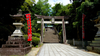宮地嶽神社 光の道 風景
