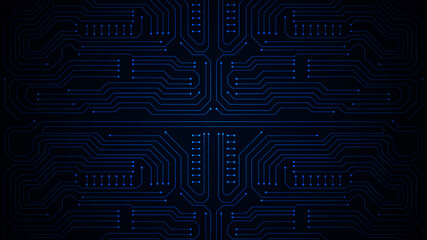 technology background with hi-tech digital data