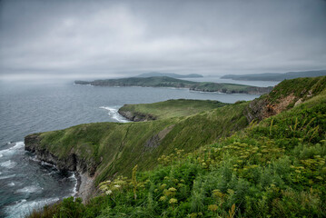 Cape Tobizin on the Russian island in Vladivostok