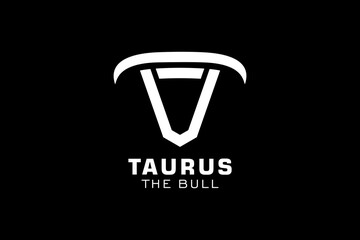 Letter V logo, Bull logo,head bull logo, monogram Logo Design Template Element