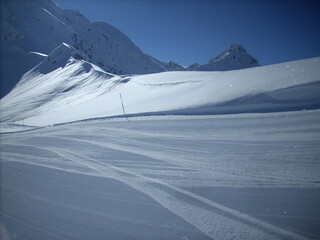 piste immaculée