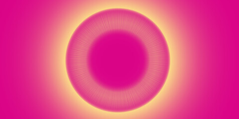Modern pink abstract texture with light circles in the center of graphics for backgrounds or illustrations, covers, designs and other artwork.