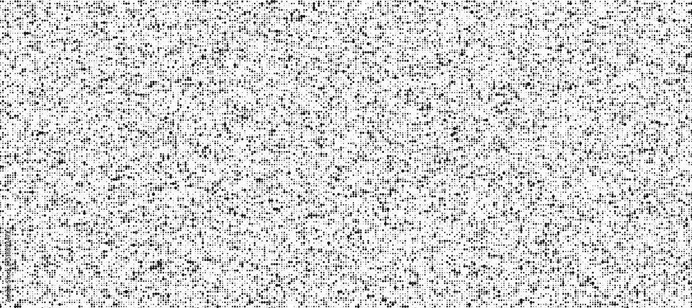 Poster abstract background with black dots. grid of dots on white background. the flow of scientific data i